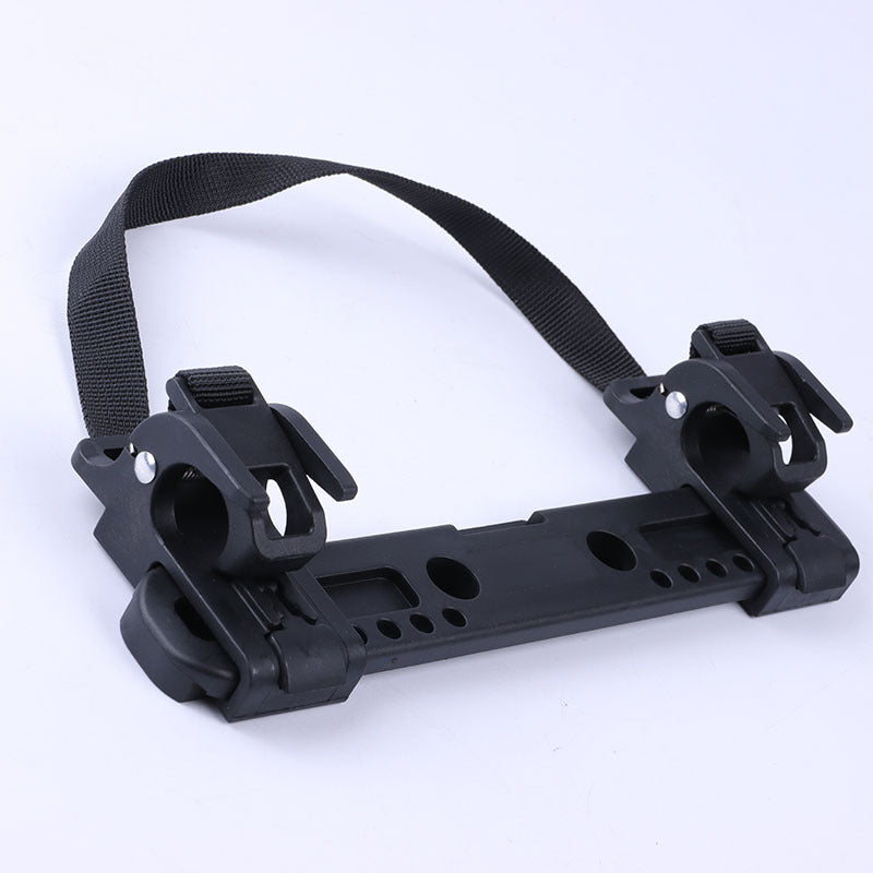 Directly supplied by high-quality bicycle bag buckle manufacturers plastic buckle with nylon webbing, auto fastener and clip