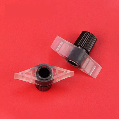 Custom clear plastic TPU PVC inflatable nozzle inflation valve for mattress bed