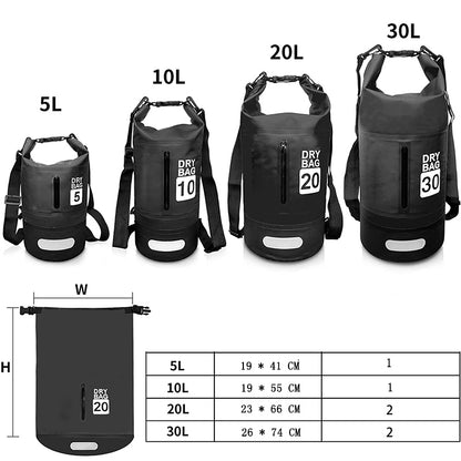 RW-BACK-31 Spliced waterproof bag