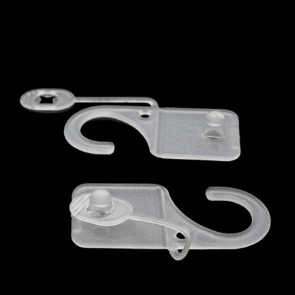 High Quality Non-Burrs Supermarket Hanging Plastic Hooks For Simple Display Rack Sock Counters