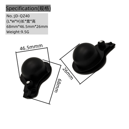 Production Custom Black Tpu Pump Weldable Air Charge And Vent Valves For Lumbar Massage Of Inner Sac Air Bags