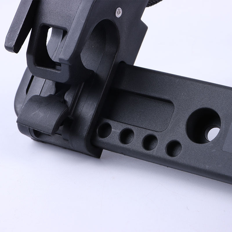 Directly supplied by high-quality bicycle bag buckle manufacturers plastic buckle with nylon webbing, auto fastener and clip