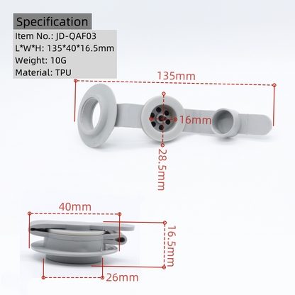 New Style Tpu Plastic Air intake & exhaust Valve For Inflatable pillow mattress mat accessory Inflating Valves