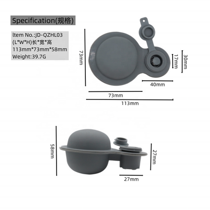 Valve Sale Customized Color Grey Pump Suction Control Weldable Tpu Valve For Inflatable Neck Pillow Swimming Buoy