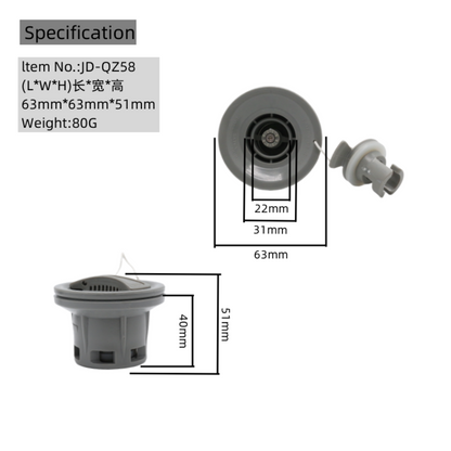 Wholesale Price PVC High Pressure Plastic Adaptor Wear-Resistant Rowing Boat Inflatable Boat Kayak Air Valve