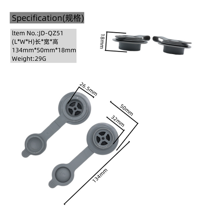 Updated Version tpu intake & exhaust air valve for inflating camping bed mat mattress sofa