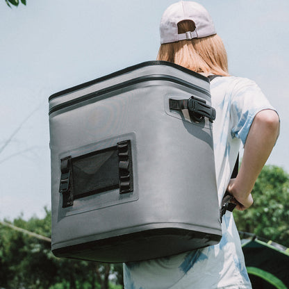 Bolsa refrigeradora con aislamiento de 25L, bolsa refrigeradora para picnic al aire libre, caja portátil portátil para enfriar latas de cerveza y vino