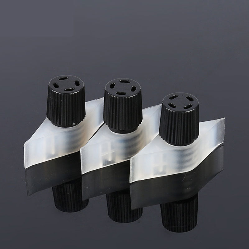 High quality clear plastic TPU PVC inflatable nozzle inflation valve