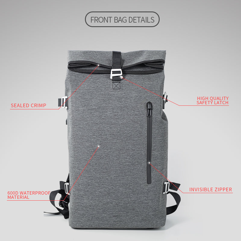 El ordenador portátil de encargo de la fábrica multifuncional al aire libre de la mochila del ordenador portátil de los hombres de la prenda impermeable del deporte del bolso del viaje empaqueta para hombre