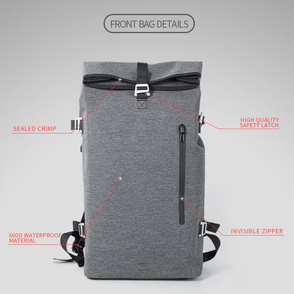 El ordenador portátil de encargo de la fábrica multifuncional al aire libre de la mochila del ordenador portátil de los hombres de la prenda impermeable del deporte del bolso del viaje empaqueta para hombre