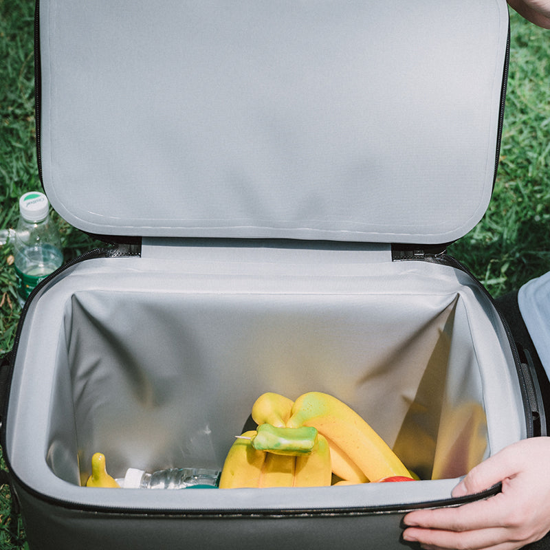 Bolsa refrigeradora con aislamiento de 25L, bolsa refrigeradora para picnic al aire libre, caja portátil portátil para enfriar latas de cerveza y vino