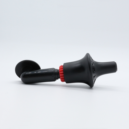 Custom new innovation black red mouth blow oral tube swivel buoy air valve for Inflatable Swimming Pool Float