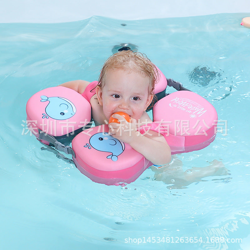 Water Dream Baby's Swim Ring Inflatable-Free0-3Year-Old Infant Anti-Flip Underarm Baby Home Children Swim Ring