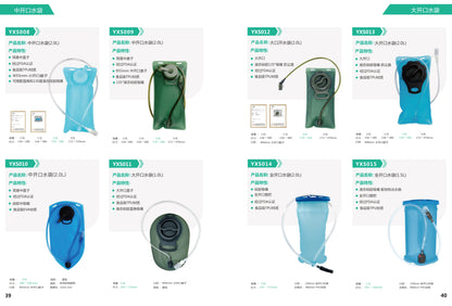 High Quality Soft Water Bag Hydration Water Storage Bladder Pack Cheaper Wholesale Collapsible Portable 750ML